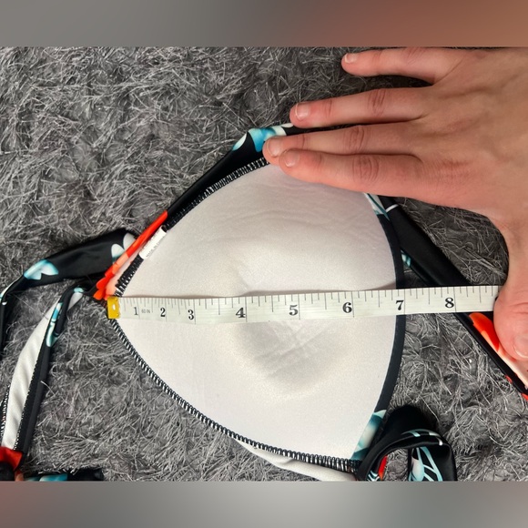 Black Floral Swimsuit Top! - Picture 10 of 15